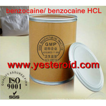 Poudre crue de Benzocaine / ester éthylique d&#39;acide 4-Aminobenzoic CAS 94-09-7